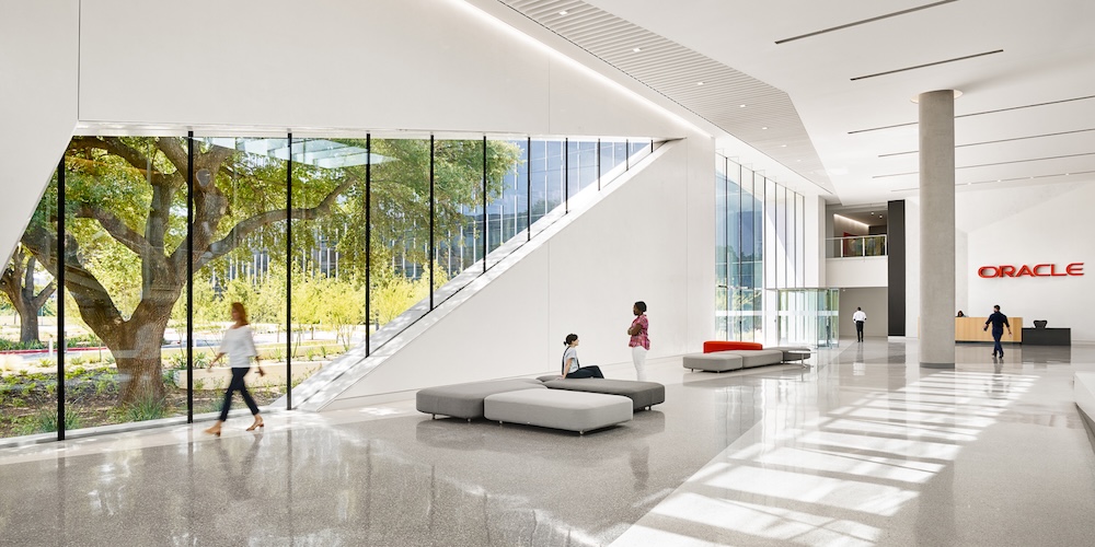 oracle hq austin lobby